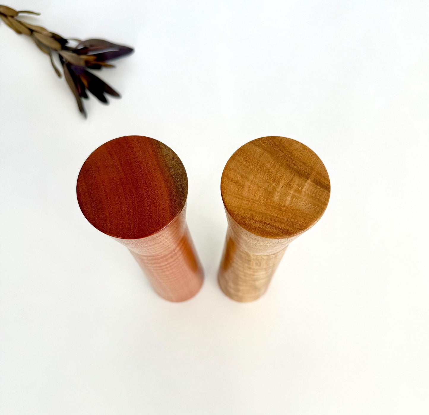 Pepper Grinder, Wood, Pepper Mill, Salt and Pepper mill resin set, Australian wood, Ceramic grinder, crushgrind
