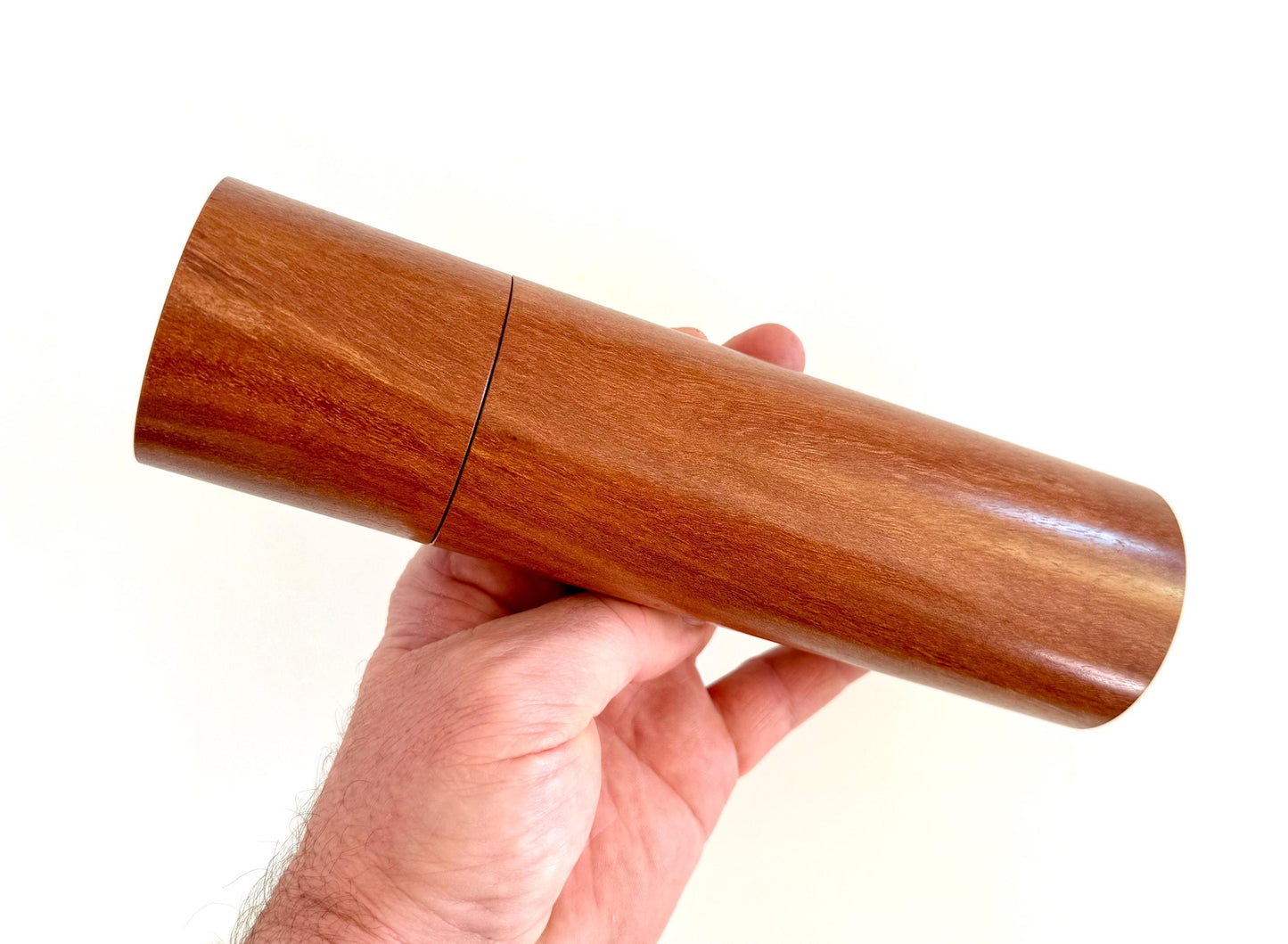 Handcrafted Peppermint timber Pepper Grinder Set: Australian Handmade Ceramic Mills