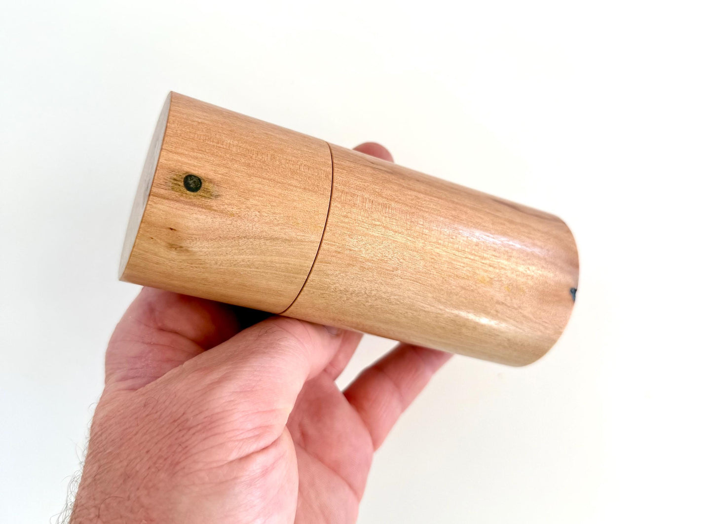 Handcrafted Bottlebrush Pepper Grinder Set: Australian Handmade Ceramic Mini Mills