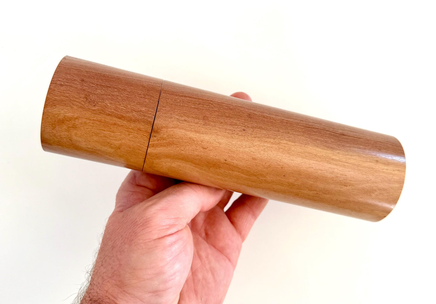 Handcrafted Peppermint timber Pepper Grinder Set: Australian Handmade Ceramic Mills