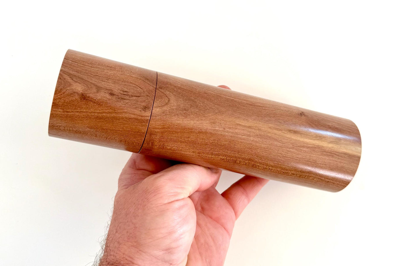 Handcrafted Peppermint timber Pepper Grinder Set: Australian Handmade Ceramic Mills