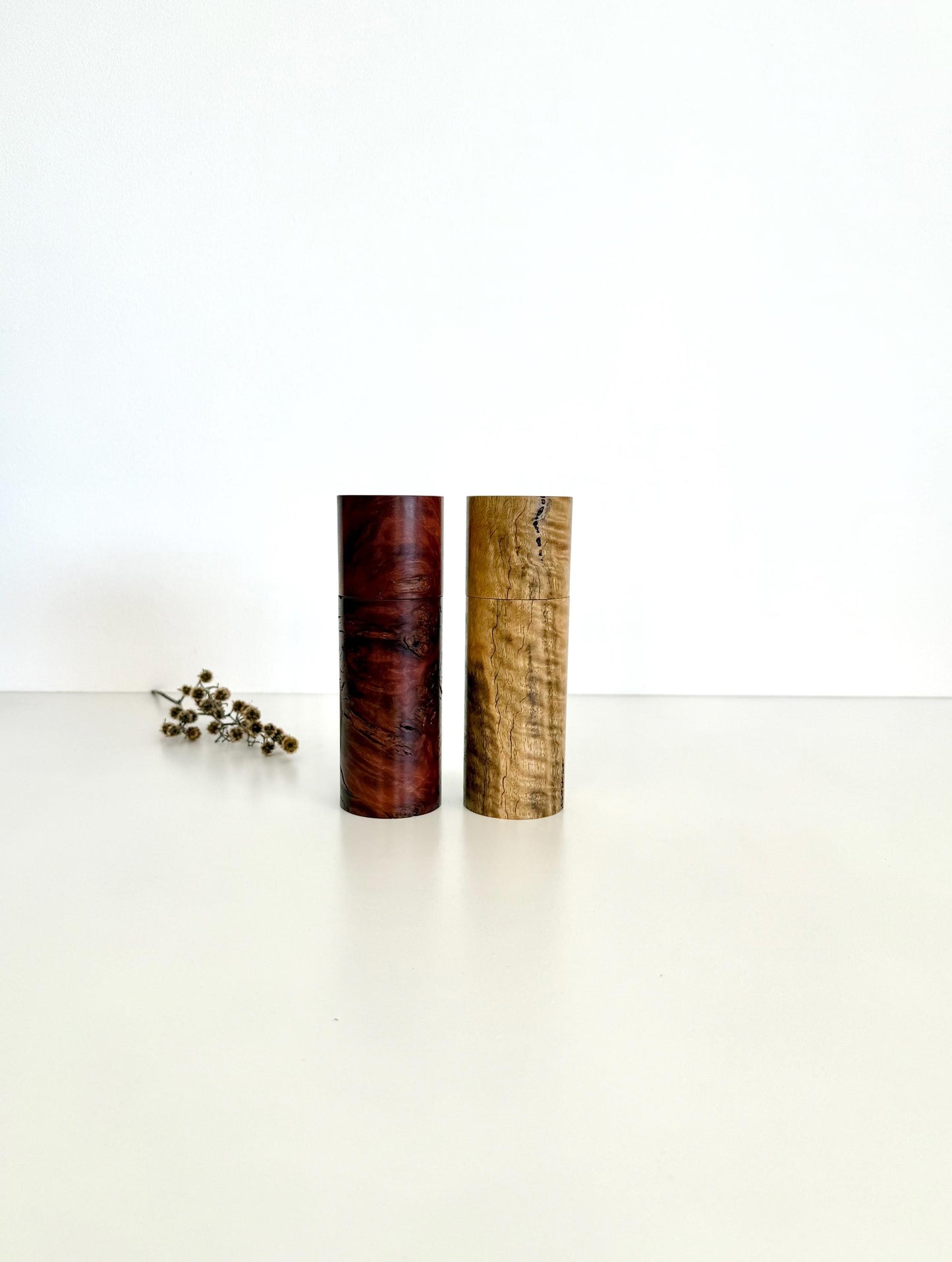 Handcrafted Pepper Grinder Set: Australian Handmade Ceramic Mills