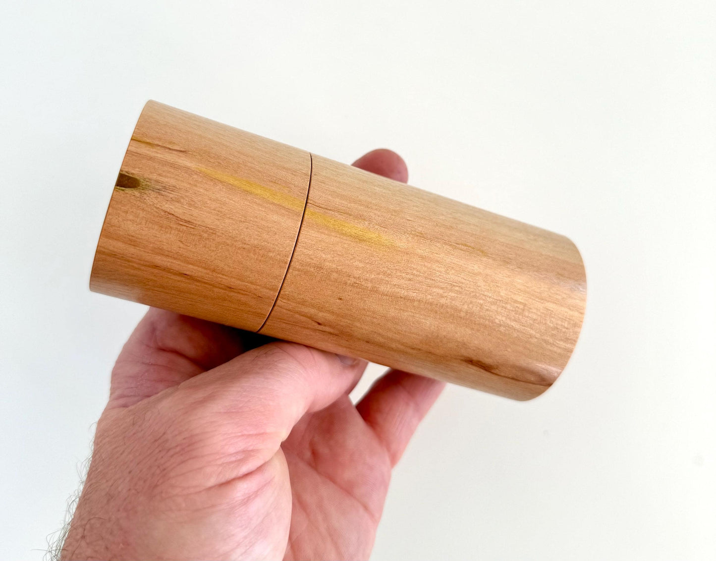 Handcrafted Bottlebrush Pepper Grinder Set: Australian Handmade Ceramic Mini Mills
