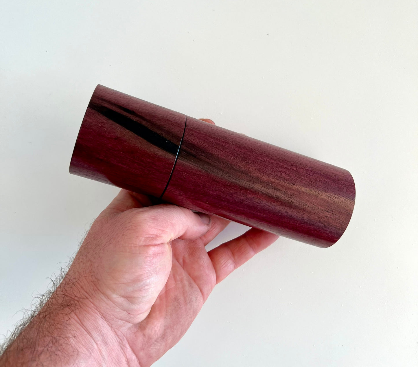Pepper Grinder, Wood, Pepper Mill, Salt and Pepper mill set, Purple Heart timber, Birthday gift, Ceramic grinder, Gift for him