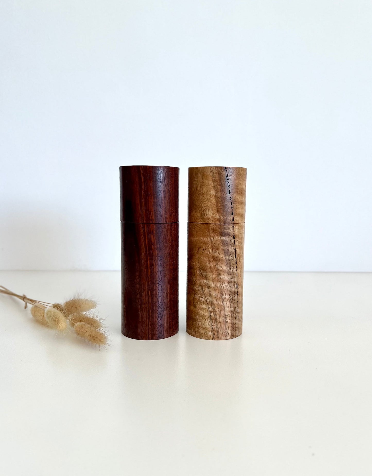 Pepper Grinder, Wood, Pepper Mill, Salt and Pepper mill set, Australian wood, Birthday gift, Ceramic grinder, Gift for her