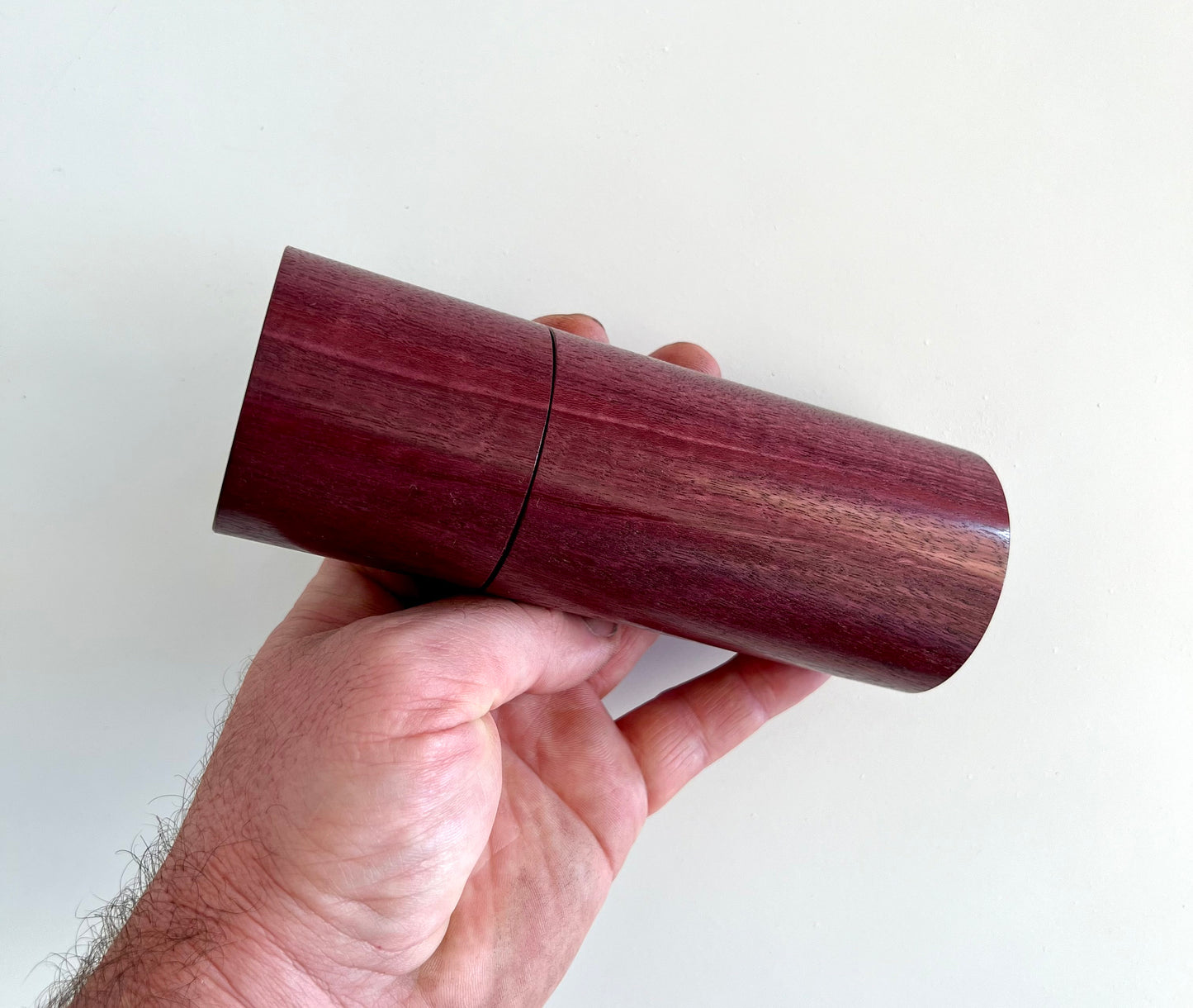 Pepper Grinder, Wood, Pepper Mill, Salt and Pepper mill set, Purple Heart timber, Birthday gift, Ceramic grinder, Gift for him