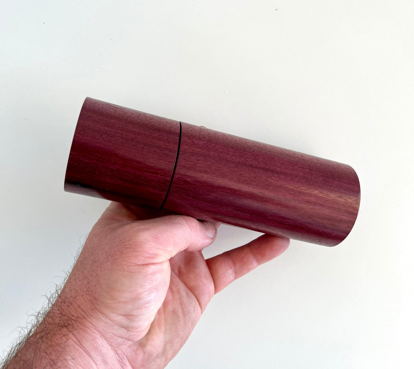 Pepper Grinder, Wood, Pepper Mill, Salt and Pepper mill set, Purple Heart timber, Birthday gift, Ceramic grinder, Gift for him