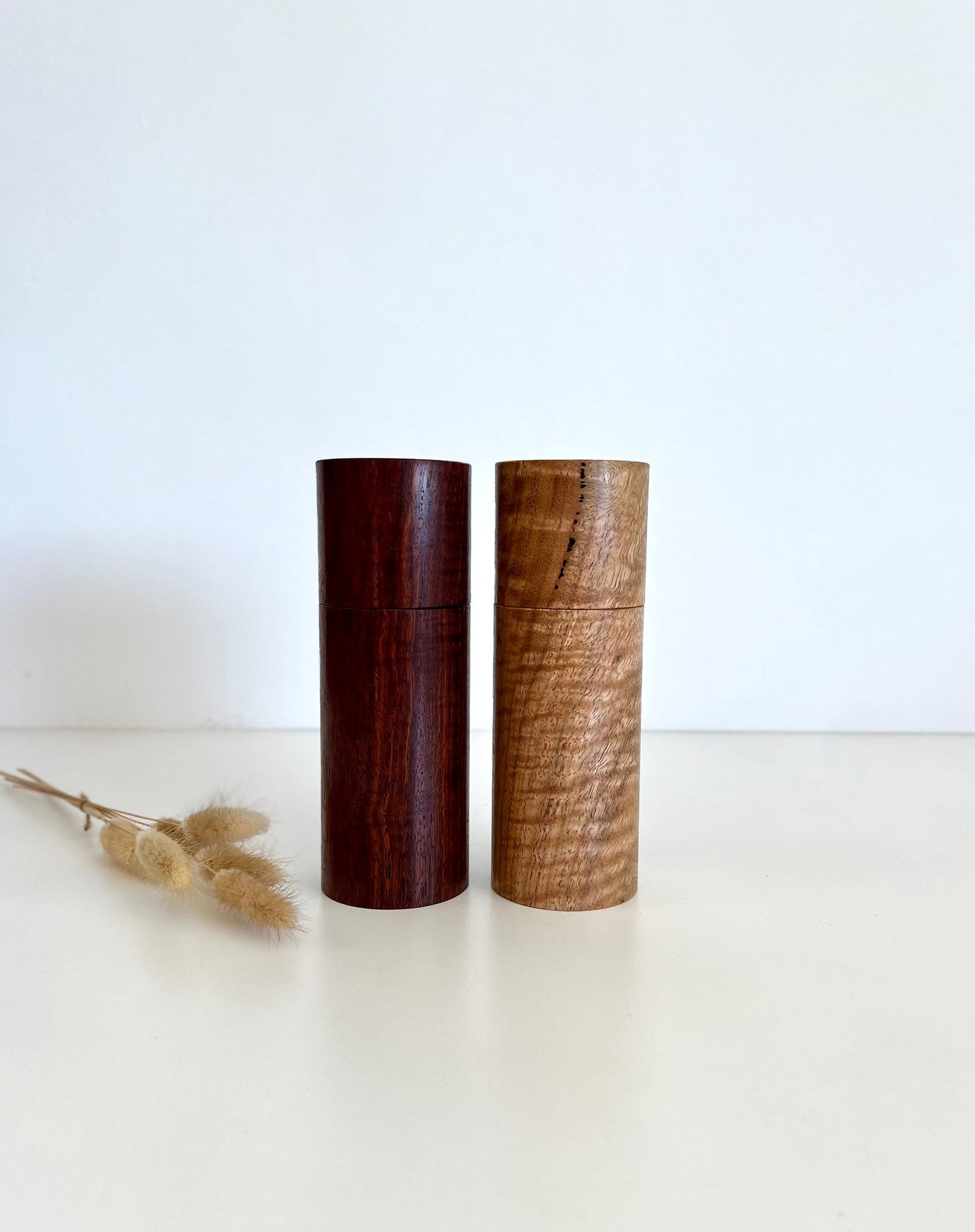 Pepper Grinder, Wood, Pepper Mill, Salt and Pepper mill set, Australian wood, Birthday gift, Ceramic grinder, Gift for her