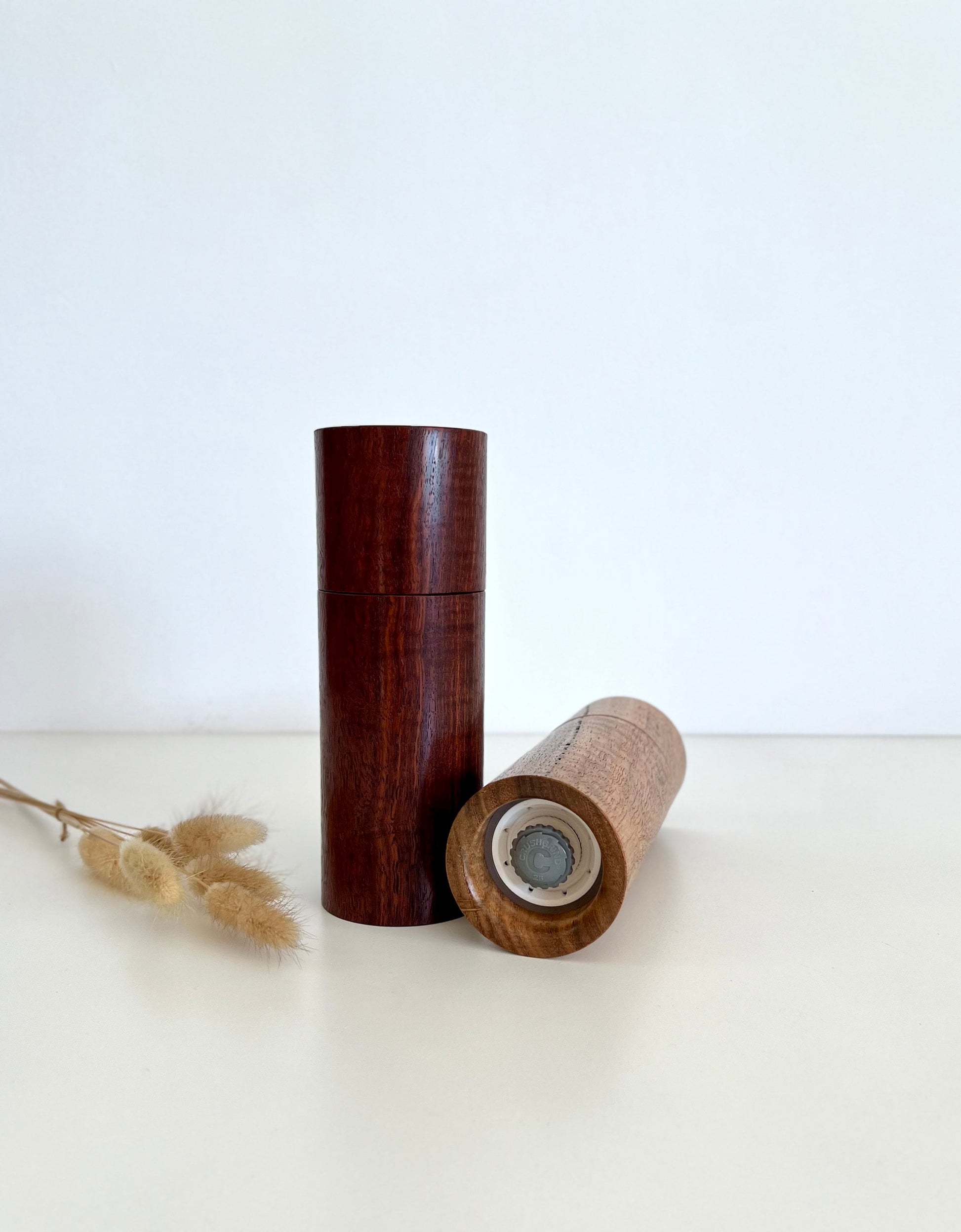 Pepper Grinder, Wood, Pepper Mill, Salt and Pepper mill set, Australian wood, Birthday gift, Ceramic grinder, Gift for her