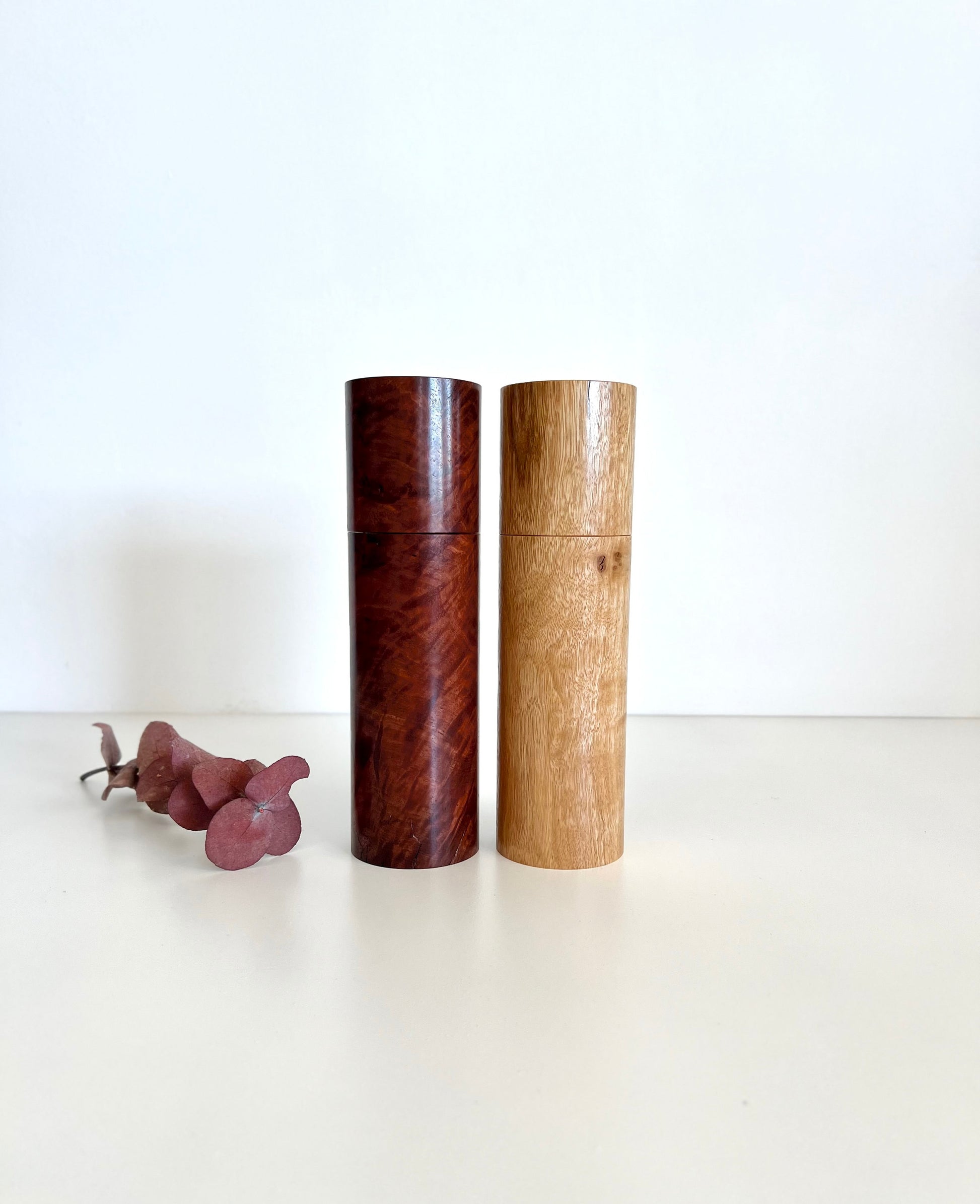 Pepper Grinder, Wood, Pepper Mill, Salt and Pepper mill set, Australian wood, Wedding gift, Ceramic grinder, Gift for her