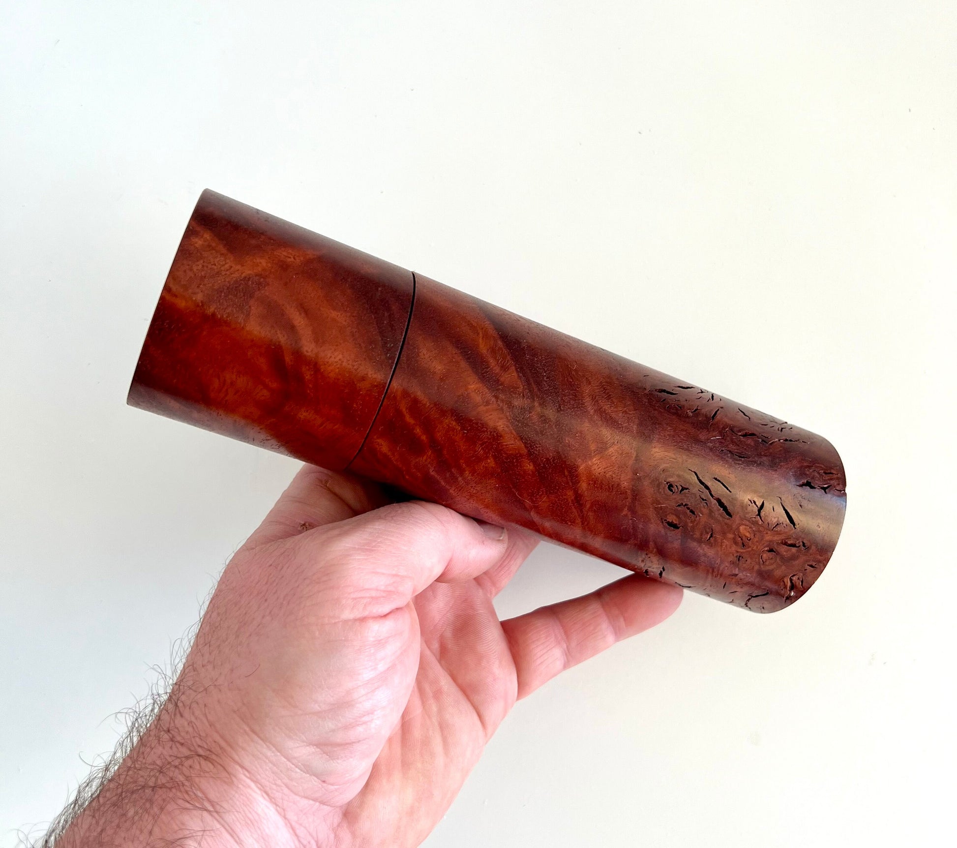 Pepper Grinder, Wood, Pepper Mill, Salt and Pepper mill set, Australian Jarrah Burl, Ceramic grinder, Anniversary gift