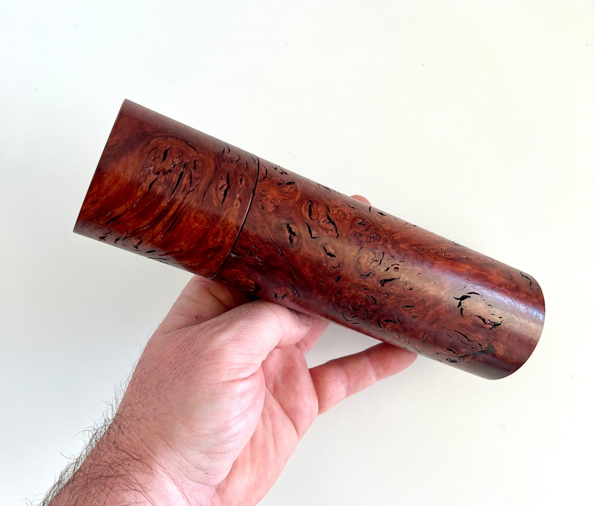 Pepper Grinder, Wood, Pepper Mill, Salt and Pepper mill set, Australian Jarrah Burl, Ceramic grinder, Anniversary gift