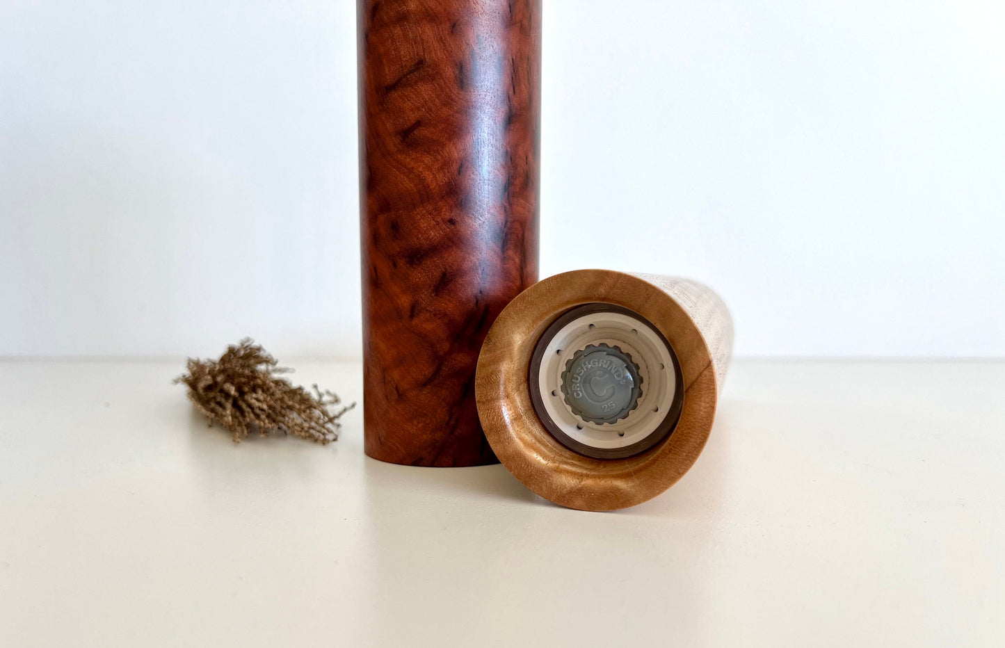 Pepper Grinder, Wood, Pepper Mill, Salt and Pepper mill set, Australian wood, Fathers day gift, Ceramic grinder, Crushgrind