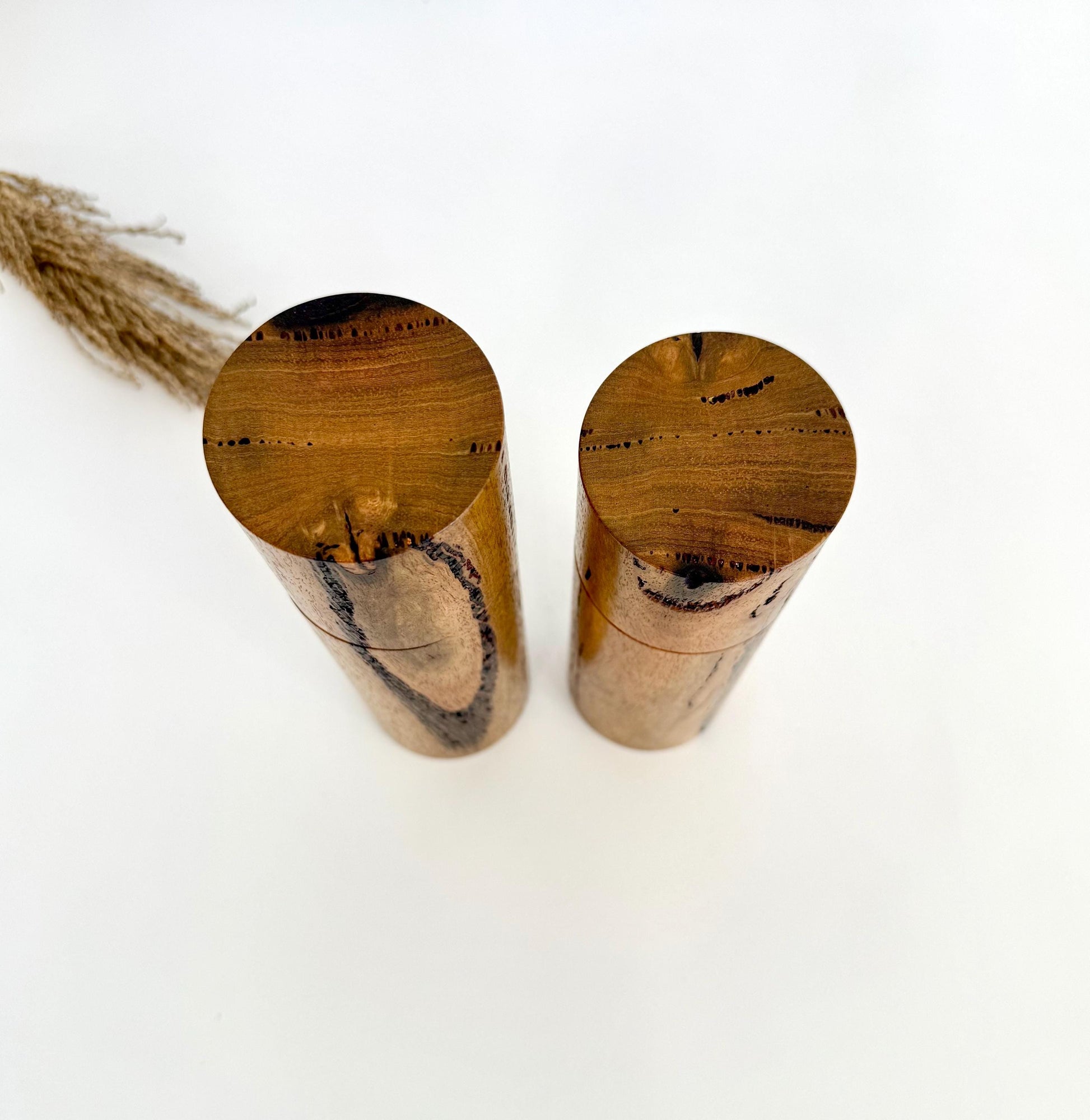 Pepper Grinder, Wood, Pepper Mill, Salt and Pepper mill set, Australian Marri wood, Ceramic grinder, crushgrind