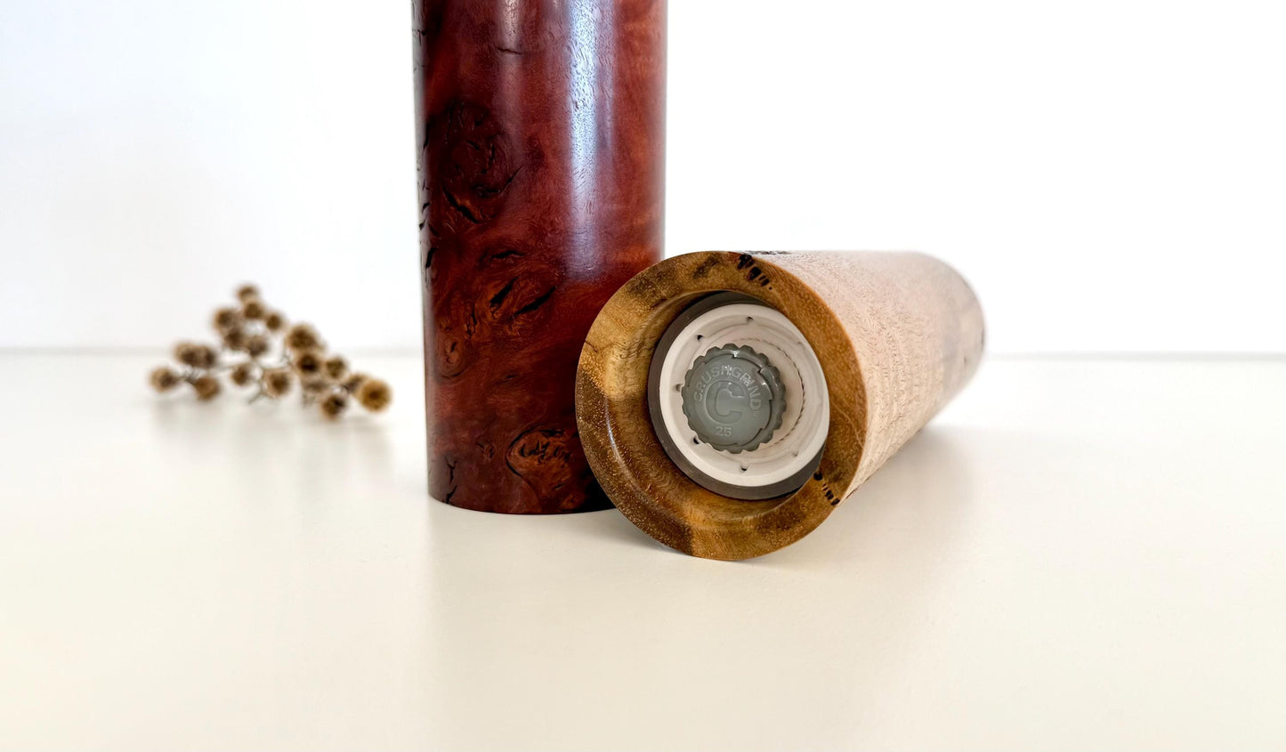 Handcrafted Pepper Grinder Set: Australian Handmade Ceramic Mills