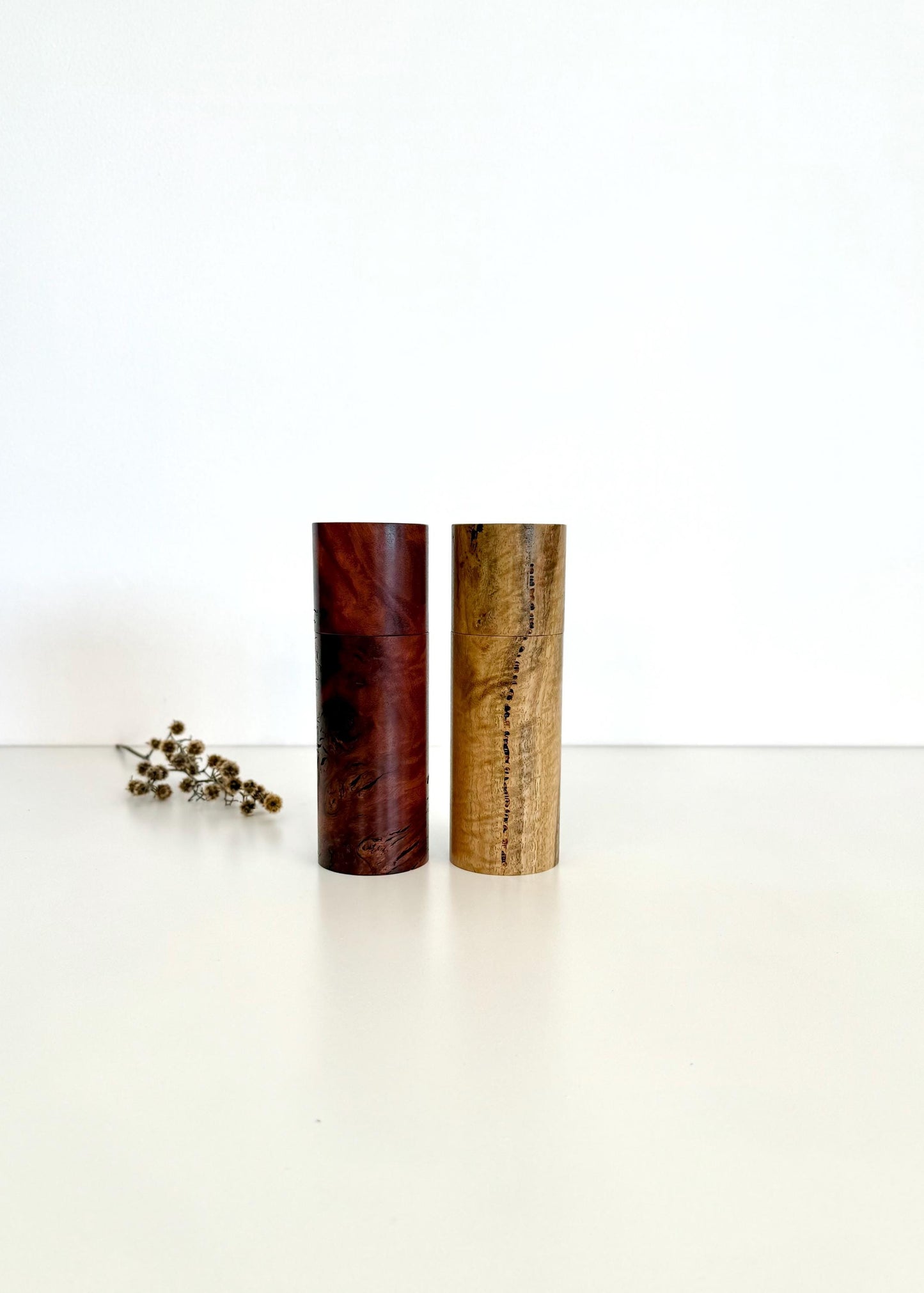 Handcrafted Pepper Grinder Set: Australian Handmade Ceramic Mills