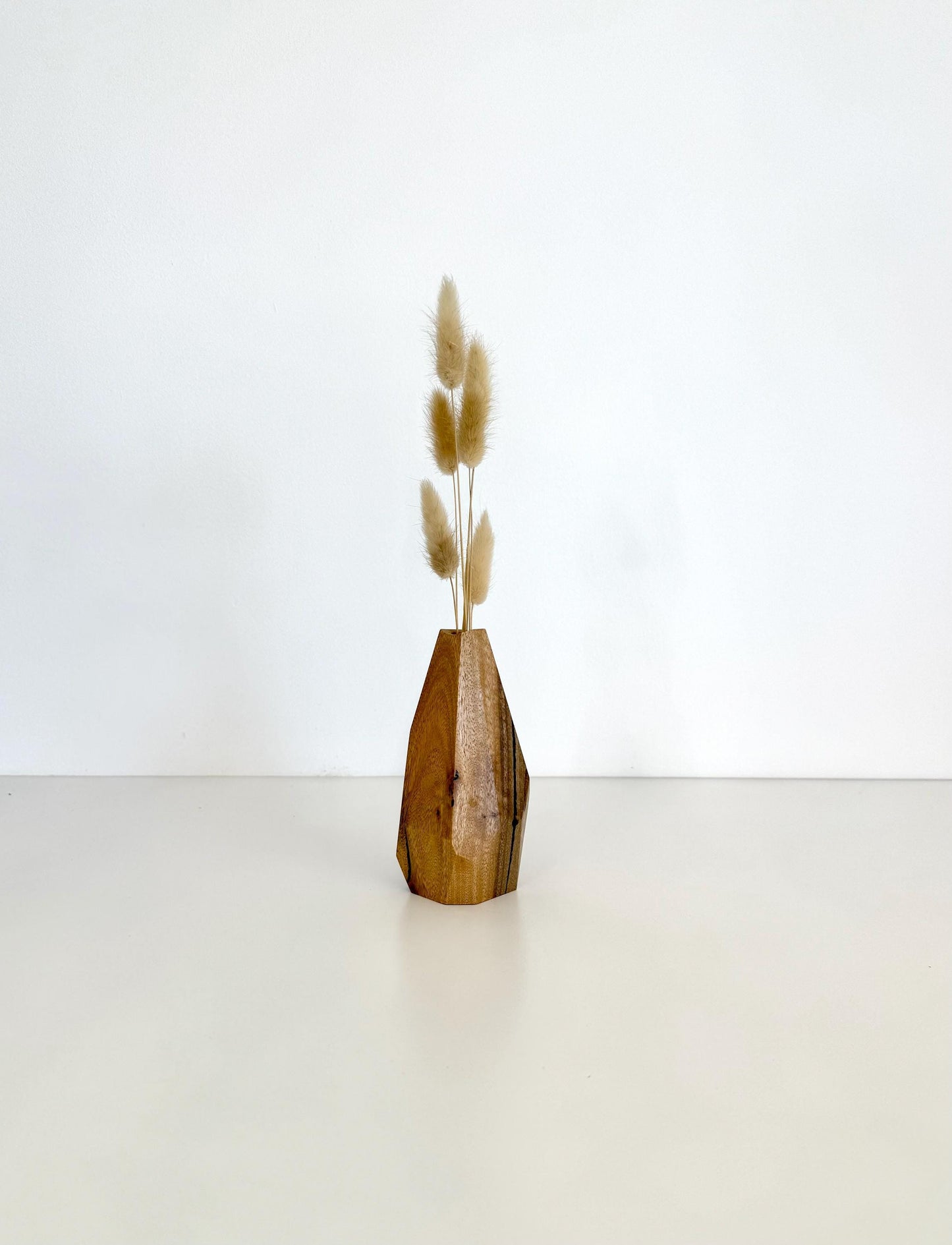 Wooden Vase, Flower bud vase, Housewarming gift, Stick vase, Dried flowers, Gift for her, Table centerpiece, Mother's day gift, Modern vase.
