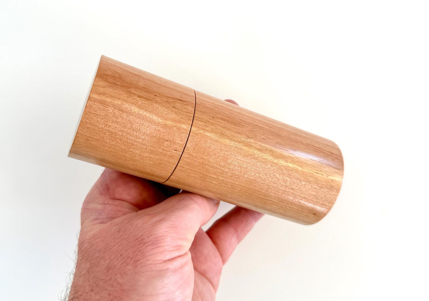 Handcrafted Bottlebrush Pepper Grinder Set: Australian Handmade Ceramic Mini Mills