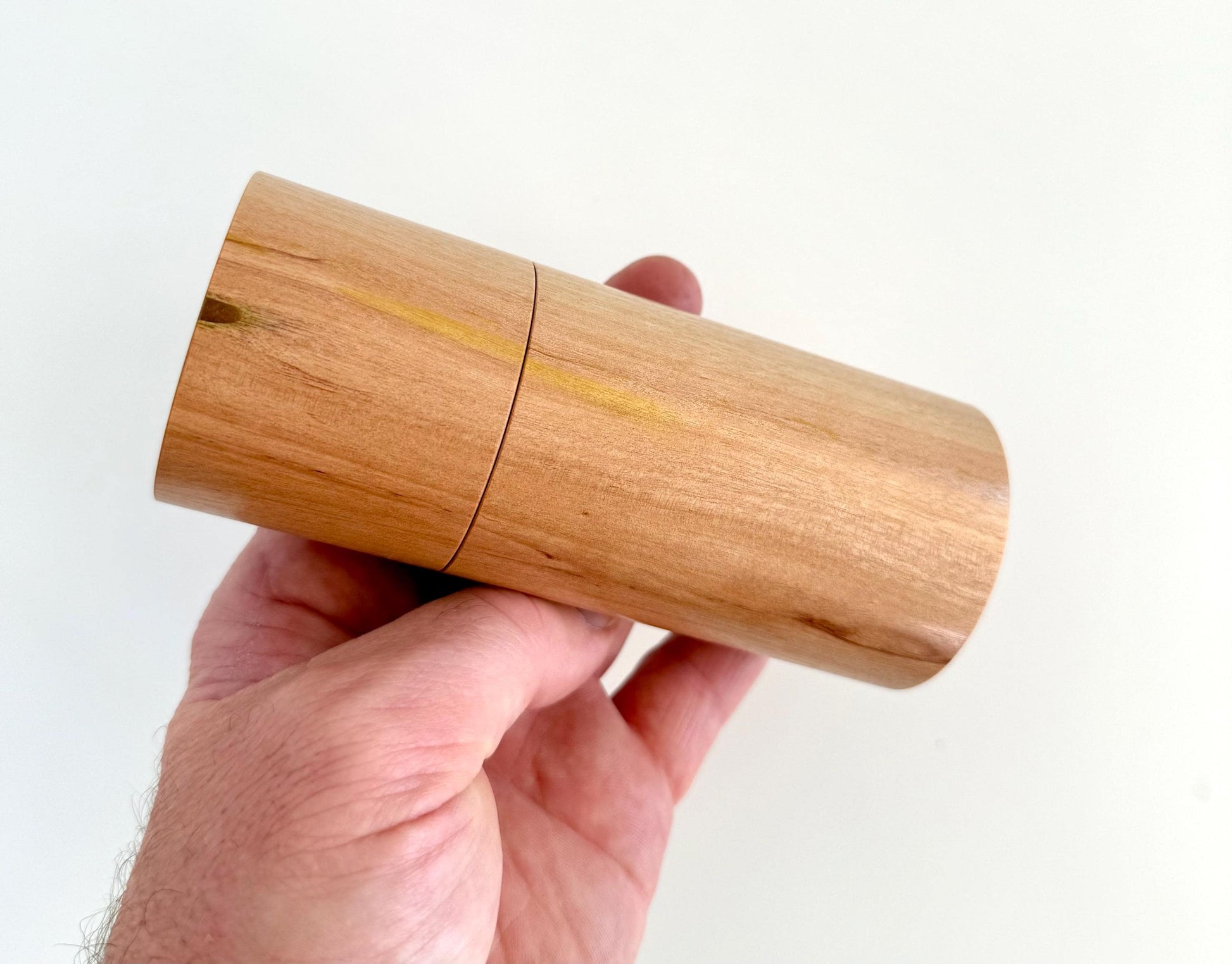 Handcrafted Bottlebrush Pepper Grinder Set: Australian Handmade Ceramic Mini Mills