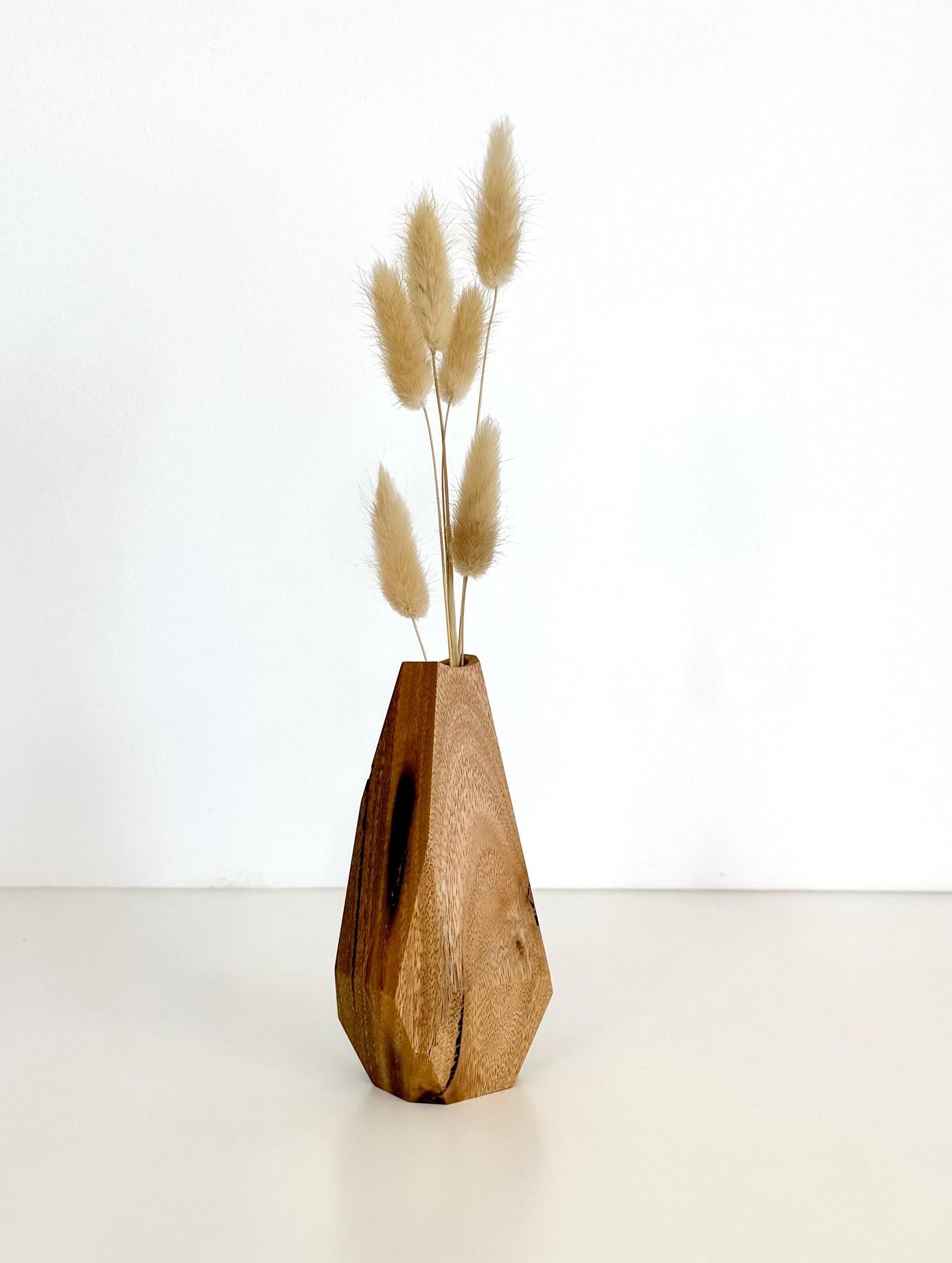 Wooden Vase, Flower bud vase, Housewarming gift, Stick vase, Dried flowers, Gift for her, Table centerpiece, Mother's day gift, Modern vase.
