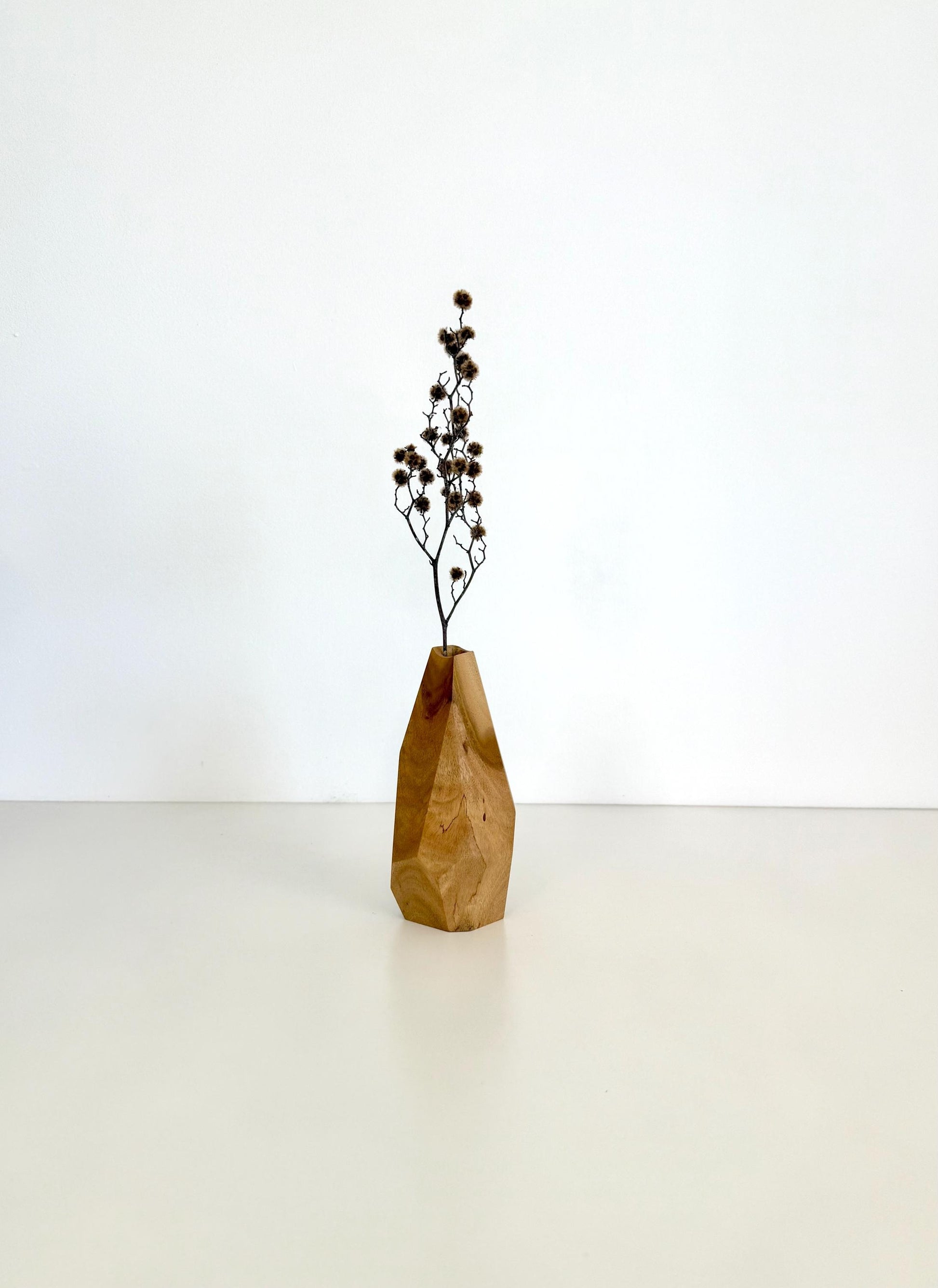 Wooden Vase, Flower bud vase, Housewarming gift, Stick vase, Dried flowers, Gift for her, Table centerpiece, Mother's day gift, Modern vase.
