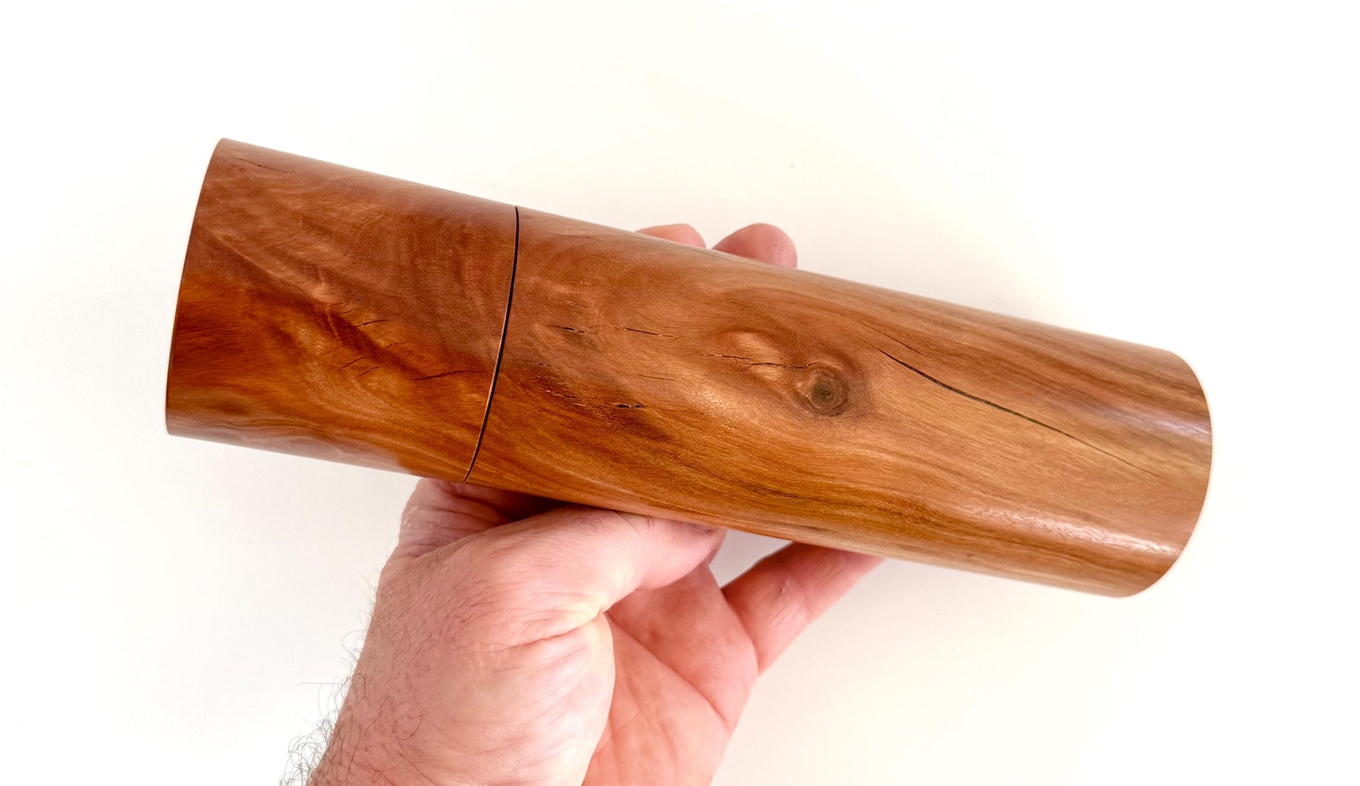 Brown Mallee Pepper Grinder Set, Australian Handmade Ceramic Mills