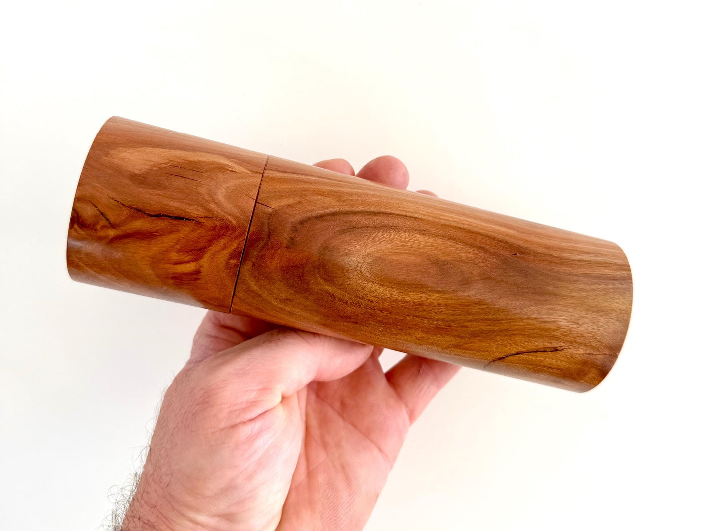 Brown Mallee Pepper Grinder Set, Australian Handmade Ceramic Mills