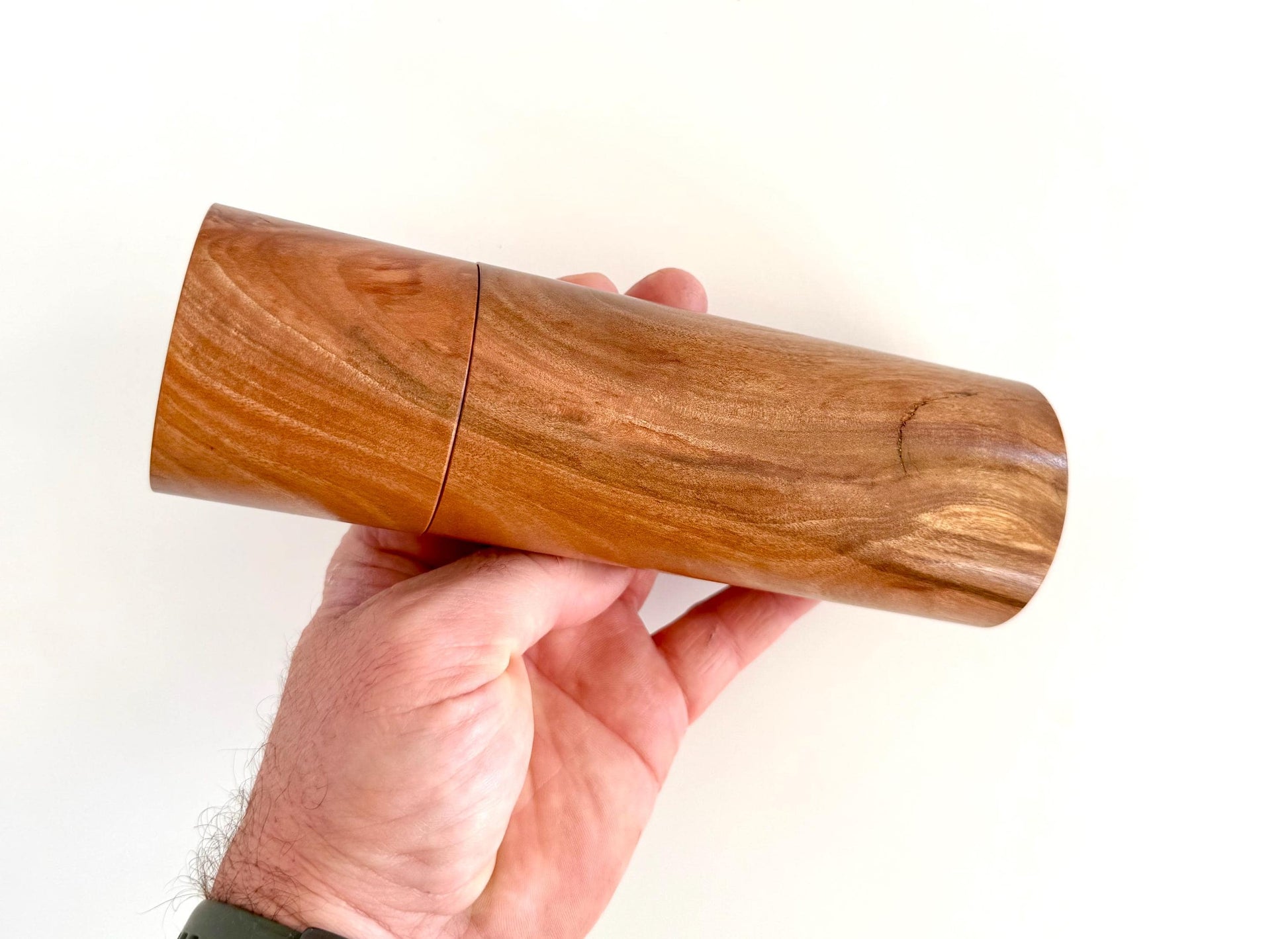 Brown Mallee Pepper Grinder Set, Australian Handmade Ceramic Mills