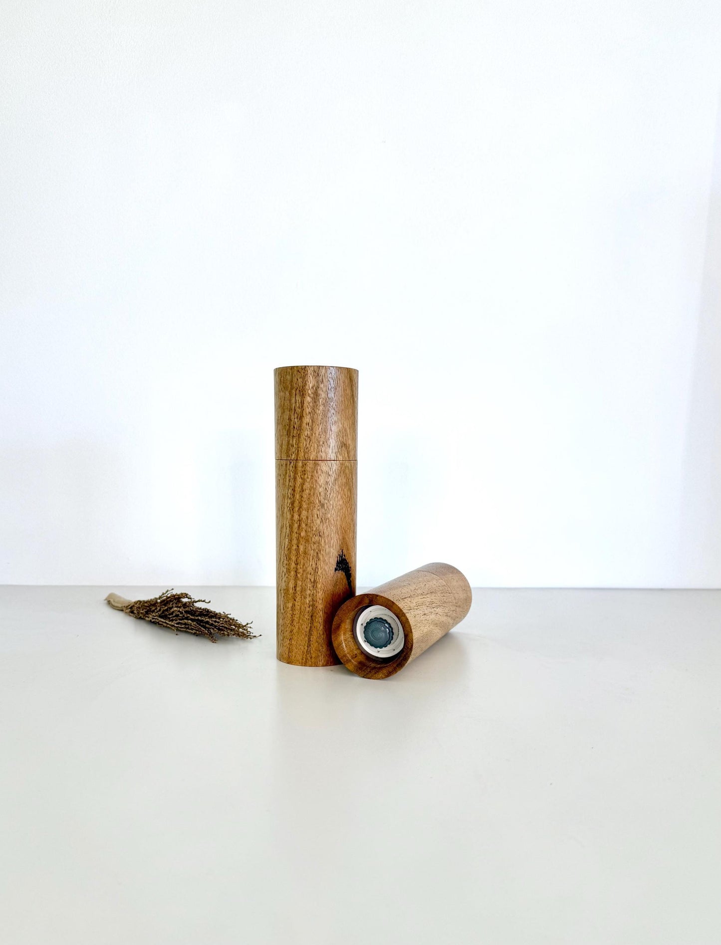Marri Pepper Grinder Set, Modern Ceramic Salt Mill
