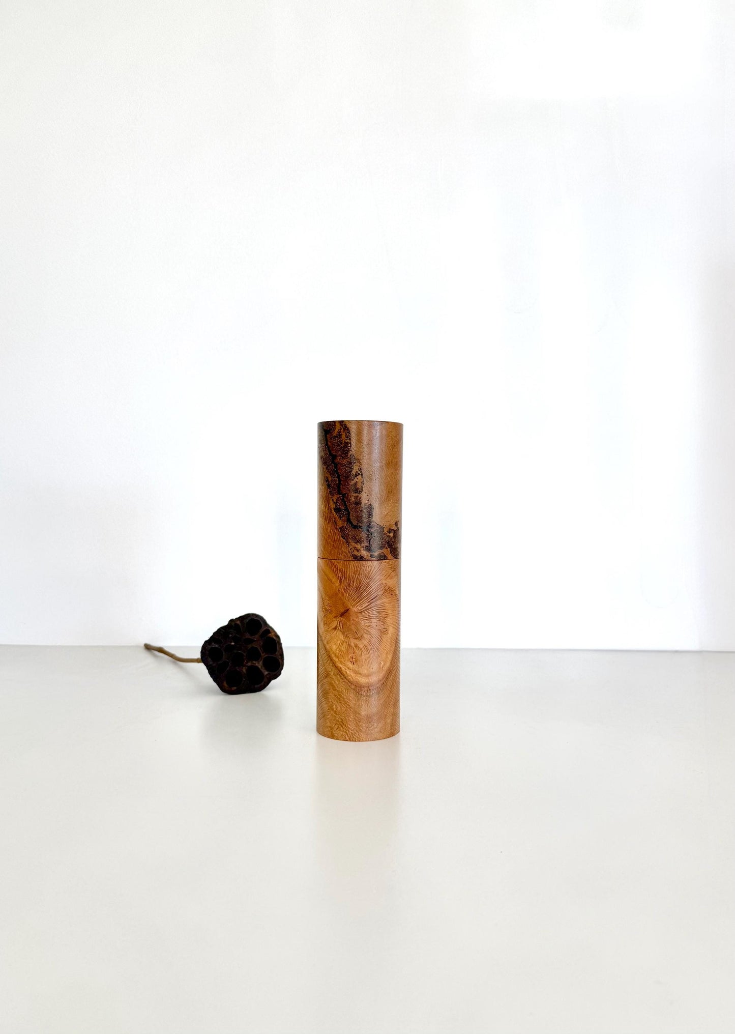 River Banksia Feature Pepper Grinder , Modern Ceramic Salt Mill