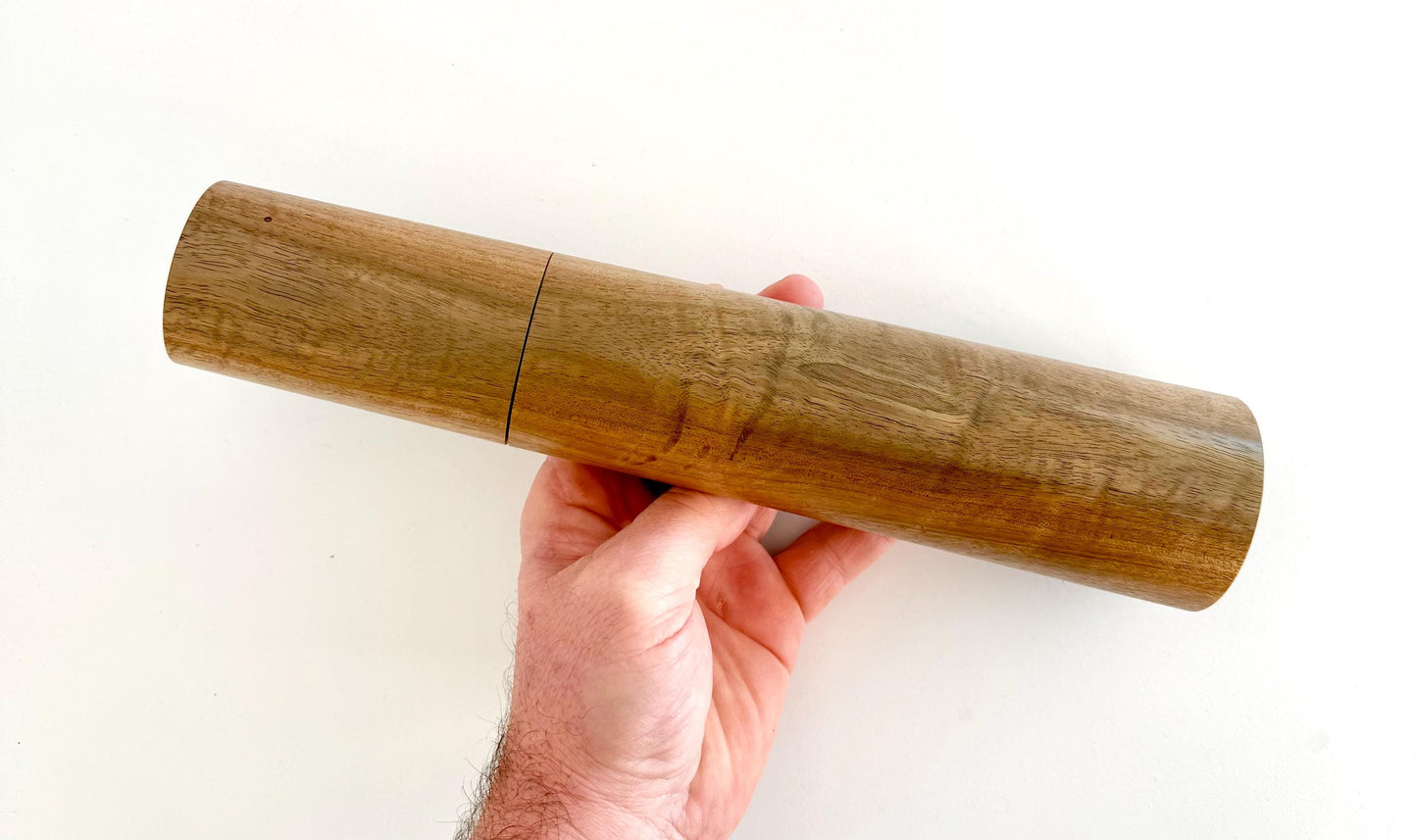 Walnut Feature Pepper Grinder , Modern Ceramic Salt Mill