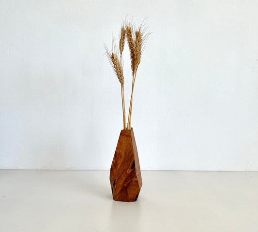 Wooden Vase, Flower bud vase, Housewarming gift, Stick vase, Dried flowers, Gift for her, Table centrepiece, Birthday gift, Modern vase