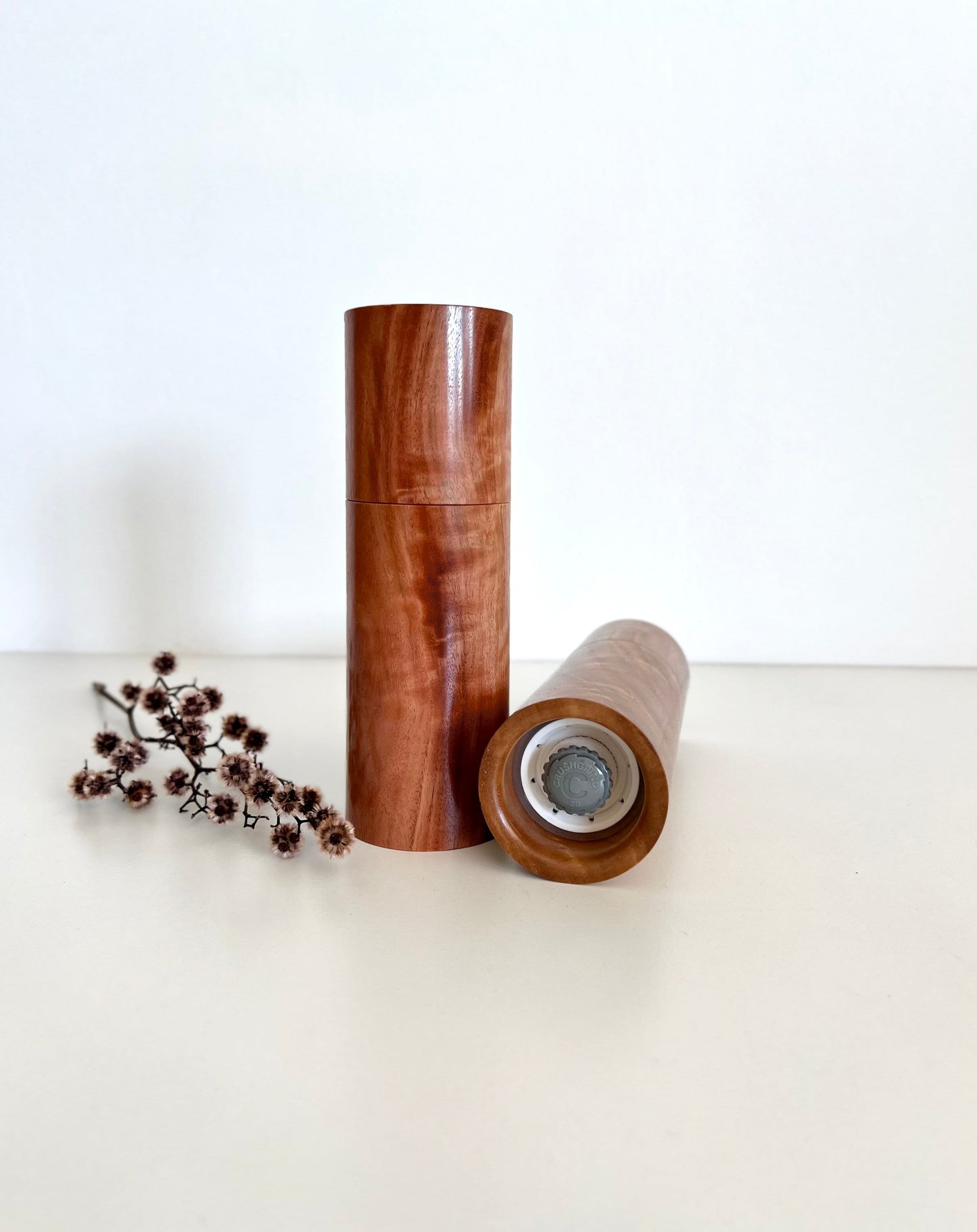 Pepper Grinder, Wood, Pepper Mill, Salt and Pepper mill set, Australian wood, Birthday gift, Ceramic grinder, Gift for her