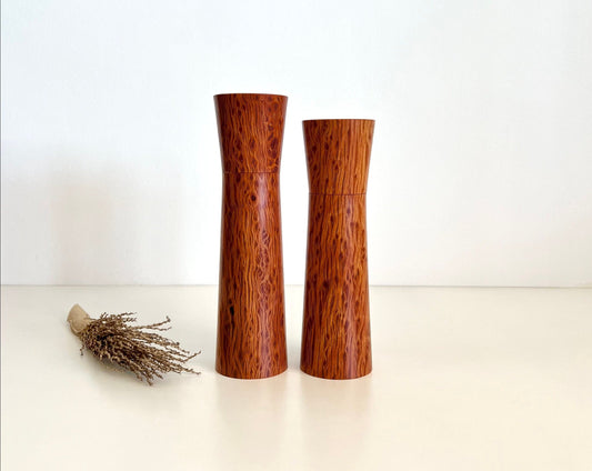 Pepper Grinder, Wood, Pepper Mill, Salt and Pepper mill set, Australian wood, Birthday gift, Ceramic grinder, Gift for her